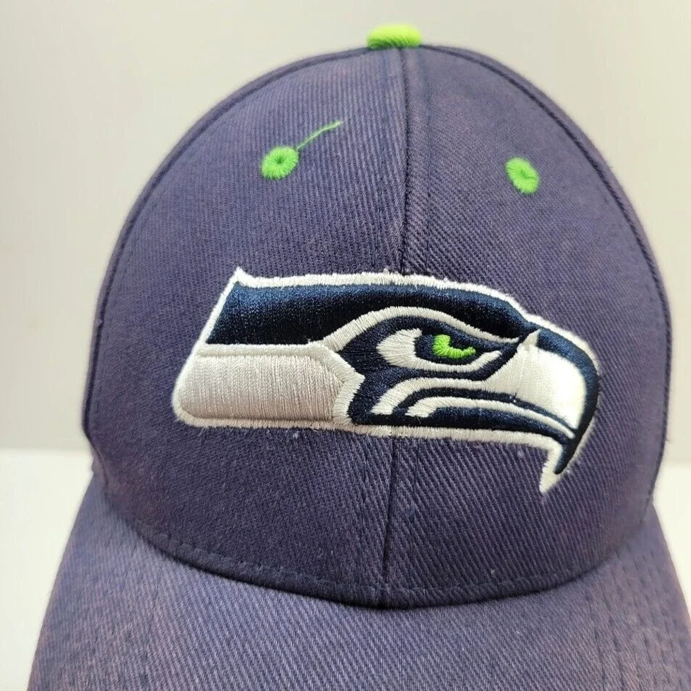 Seattle Seahawks NFL Youth Team Apparel  Adjustable Hat **faded**